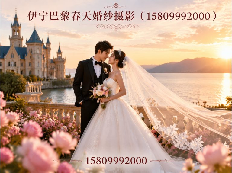 新疆伊宁巴黎春天婚纱摄影展示图